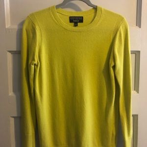Banana republic chartreuse sweater